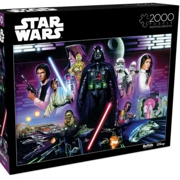 Star Wars Disney’s “Don’t Underestimate The Force” 2000-Piece Puzzle! - Picture 2 of 6